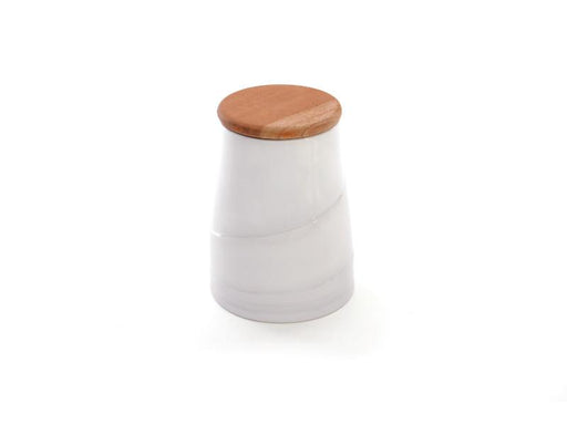 Image 1 of 2.1Qt Porcelain Jar With Lid