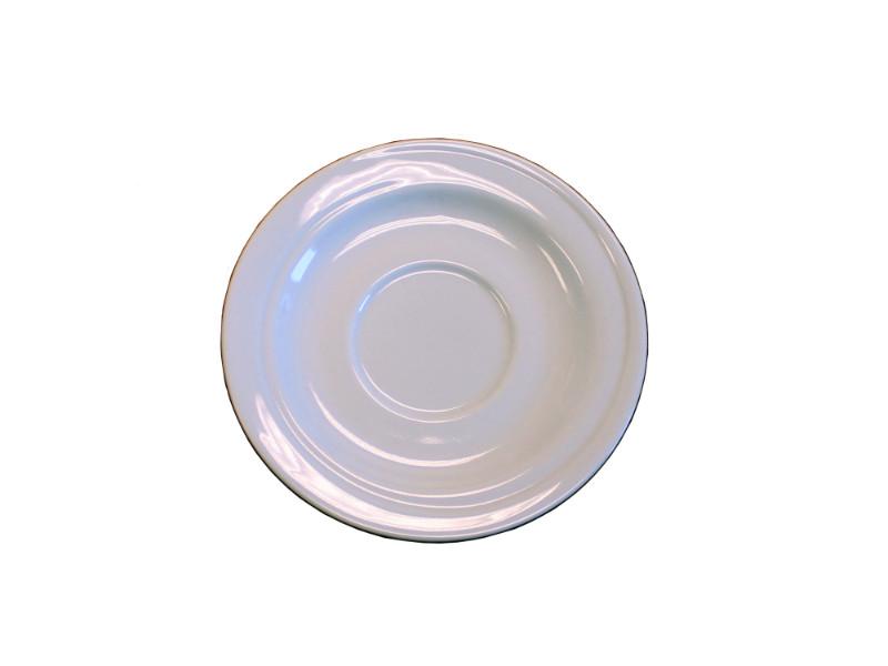 Image 1 of 5" Porcelain Espresso Saucer