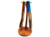 Image 1 of CooknCo 7Pc Bamboo Banana Hanger and Utensil Set