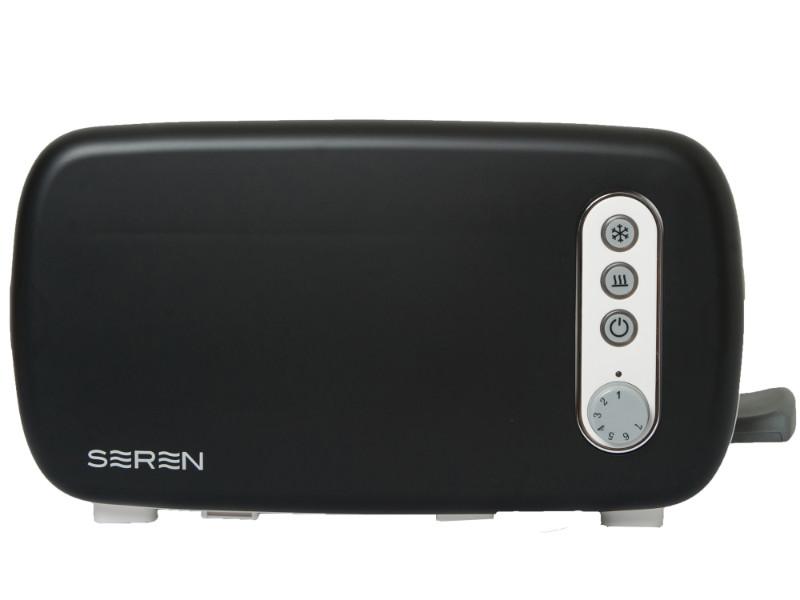 Image 2 of Seren Side Loading Toaster with Cool Touch Exterior and Removable Crumb Tray, with Black Front Panel/ Serving Tray