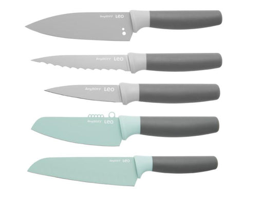 Image 1 of Leo 5Pc Stainless Steel Knife set