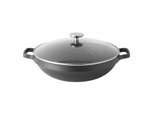 Image 1 of GEM  12.5" Non-Stick  12.5" Covered Chinese Wok 5.7Qt