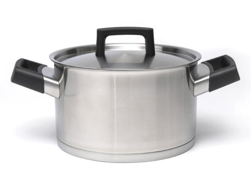 Image 1 of Ron 8" Stainless Steel Covered Casserole
