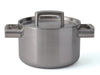 Image 2 of Ron 7" Stainless Steel 5-Ply Covered Casserole