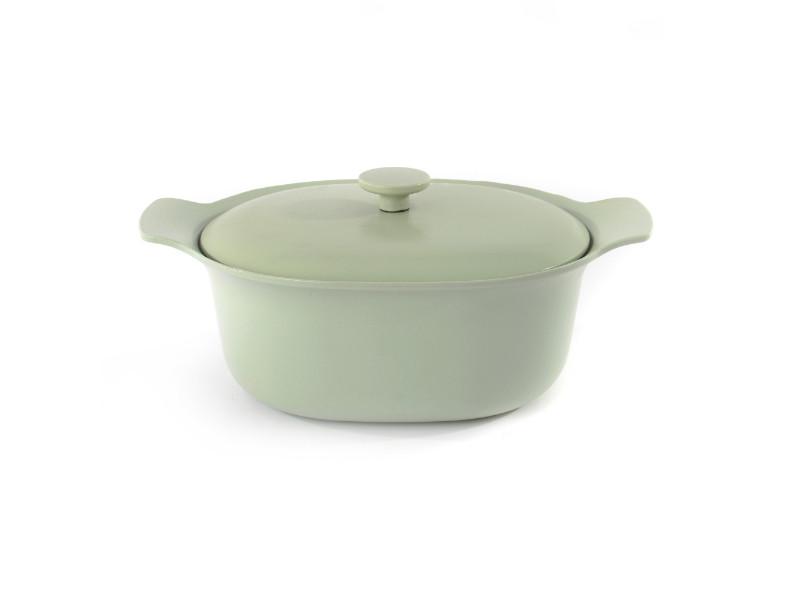 Image 1 of Ron 11" Cast Iron Covered Dutch Oven 5.5Qt, Green