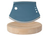 Image 1 of Leo 2Pc 6.25" Bamboo Herb Cutter Set, Blue