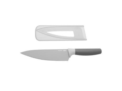 Image 2 of Leo 7.5" Stainless Steel Chef Knife, Gray