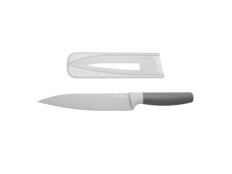 Image 2 of Leo 7.5" Stainless Steel Carving Knife, Gray