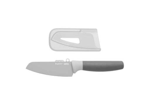 Image 2 of Leo 4.25" Stainless Steel Vegetable Knife with zester, Gray