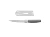 Image 2 of Leo 4.5" Stainless Steel Serrated Utility Knife, Gray