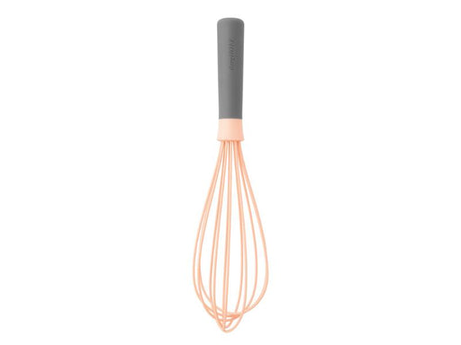 Image 1 of Leo 11" Silicone Whisk, Pink & Gray