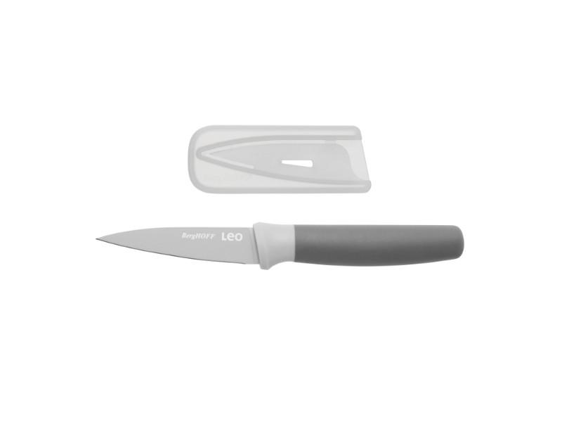 Image 2 of Leo 3.25" Stainless Steel Paring Knife,  Gray