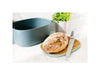 Image 3 of Leo 12.5" Bamboo Bread Box with Cutting Board, Blue & Mint