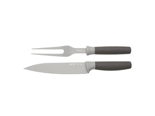 Image 1 of Leo 2Pc Carving Set, Gray
