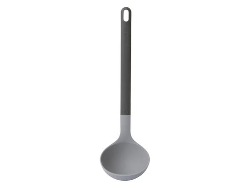 Image 1 of Leo 12.5" Silicone Serving Ladle, Gray