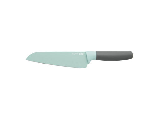 Image 1 of Leo 6.75" Stainless Steel Santoku Knife, Mint