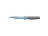 Image 1 of Leo 4.5" Stainless Steel Serrated Utility Knife, Blue